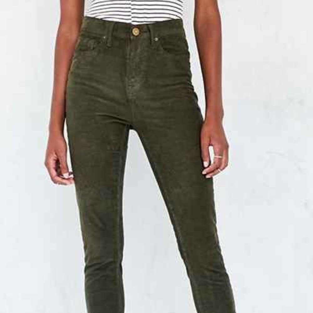 Urban Outfitters BDG Twig Corduroy High-Rise Pant